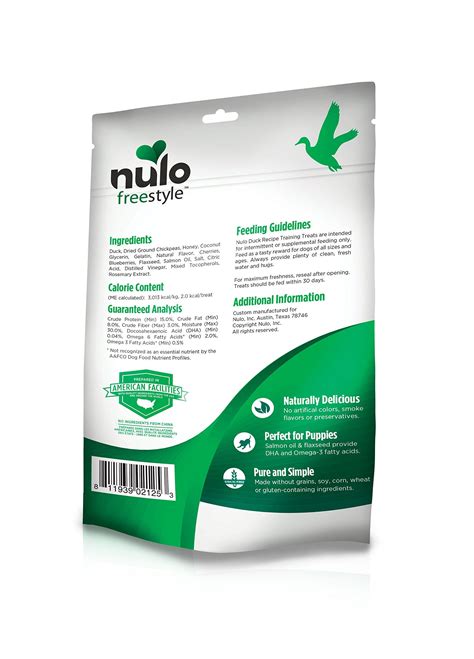Check latest price on amazon. Nulo Freestyle Trainers Dog Treats: Grain Free Dog Training Treats Healthy Low Calorie Treat ...