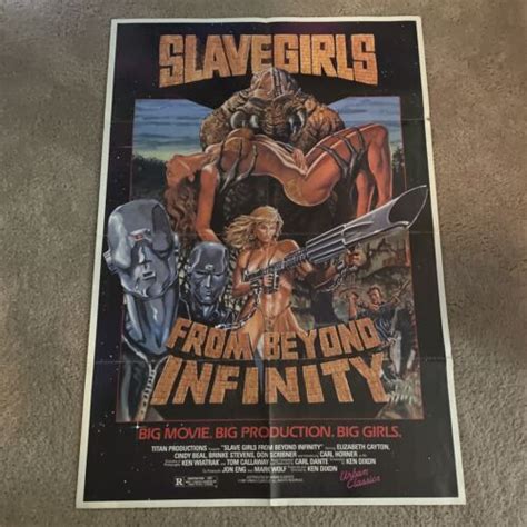 SLAVE GIRLS FROM BEYOND INFINITY 1987 27x41 Used In Theatre Rare EBay