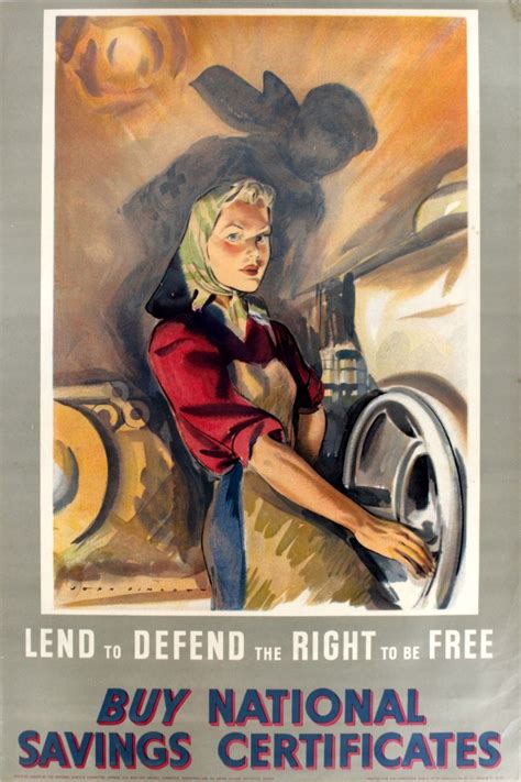 original vintage posters war posters lend to defend the right to be free wwii woman antikbar