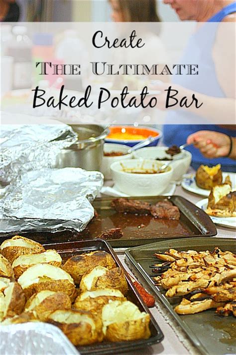 I've got some great tricks to put up your sleeve that'll make it as effortless and easy for you as possible. Create the Ultimate Baked Potato Bar - Balancing Beauty ...