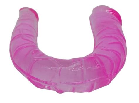 Penis Dildo Silicone Double Ended Dong Anal Sex Toy Pink VALENTINES EBay