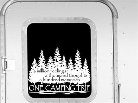 Camping Decal Rv Window Decal Rv Slide Out Decal Camper Etsy