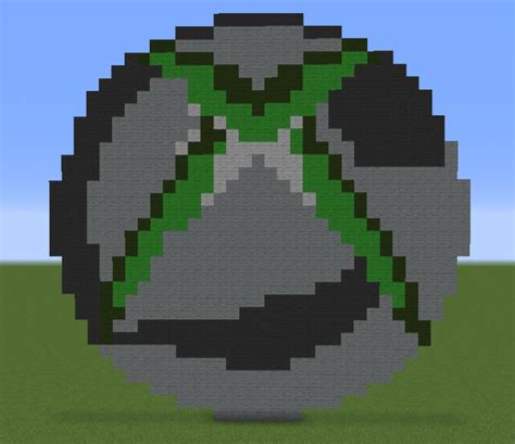 Pixel Art Xbox Logo Pixel Art