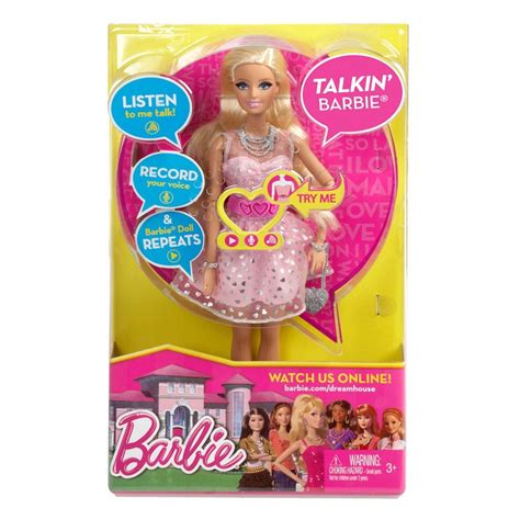 Barbie Life In The Dreamhouse Talking Doll Assortment Toys And Games