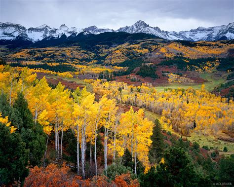 Sneffels Range Autumn San Juan Mountains Colorado Mountain