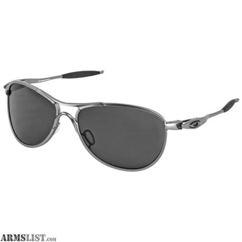 Armslist For Sale Oakley Standard Issue Ballistic Crosshair Glasses Gunmetal Frame With Grey