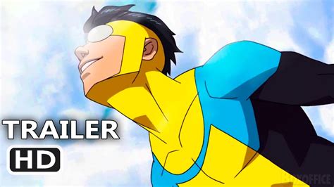 Invincible Official Trailer 2021 Animated Superhero Series Hd Youtube