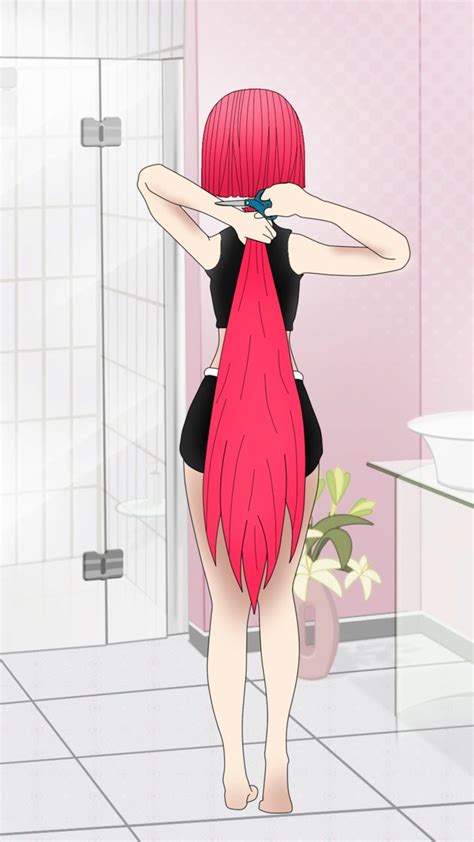 Anime Girl Haircut  By Ropa111 On Deviantart