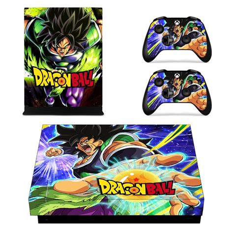 Anime Dragon Ball Z Super Skin Sticker Decal For Microsoft Xbox One X