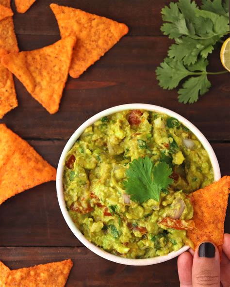 Mexican Guacamole Dip Recipe Vegan Quick And Easy