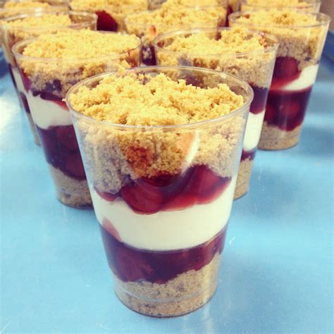 the busy broad cherry cheesecake parfait
