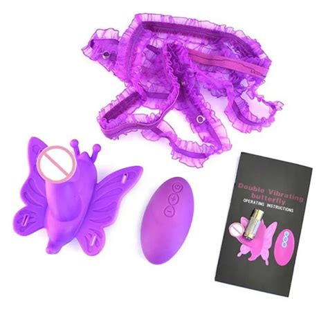 Strap On Butterfly Vibrator Wireless Remote Control Orgasm Massager Female Sex Toy Buy