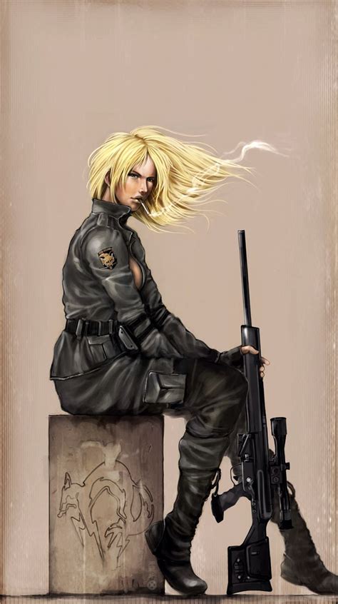 metal gear solid sniper wolf metal gear metal gear rising metal gear series