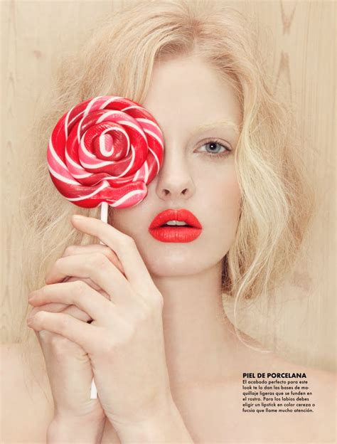 Candy Junk Food Beauty Editorial Perfect Hair Shoot With Model Dani
