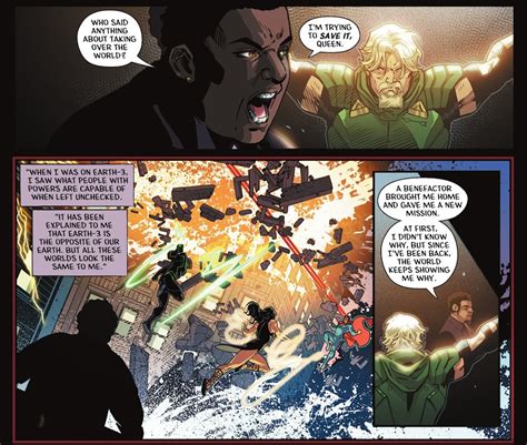 Green Arrow 9 Reveals Amanda Wallers Secret Motivation Comic Book