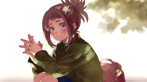 Download 1920x1080 Wallpaper Cute Anime Girl Ochako Uraraka Boku No