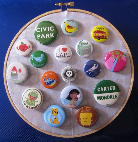 Fun Ways To Display Badge Pins Pin Collection Displays Pinback