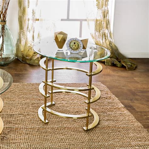 High End Unique Side Table Wooden It Be Nice