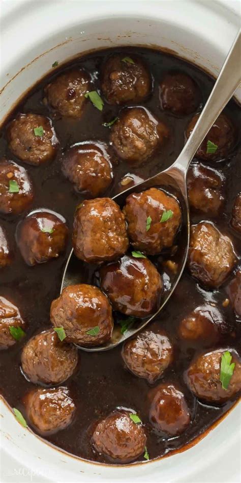 Slow Cooker Cranberry Meatballs Recipe Video