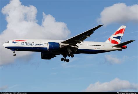 G Zzza British Airways Boeing 777 236 Photo By Chris Pitchacaren Id
