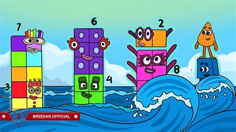 Numberblocks And Colourblocks Walk In Numberland In The Sea Fanmade