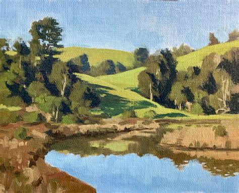 How To Paint A Countryside Scene — Samuel Earp Artist