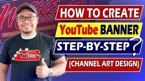 How To Make Channel Art For Youtube On Pc Step By Step Tutorial