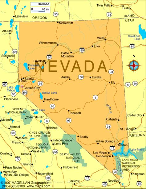 Nevada State Facts And History
