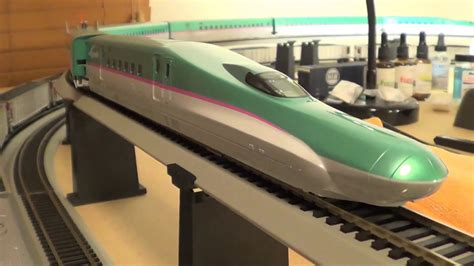 Close Up Kato Series E5 Shinkansen Ho Scale Model Trains Youtube