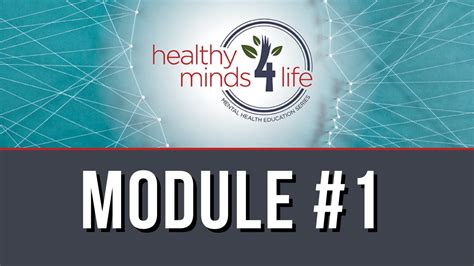 cmha healthy minds 4 life module 1 understanding mental health promotion youtube