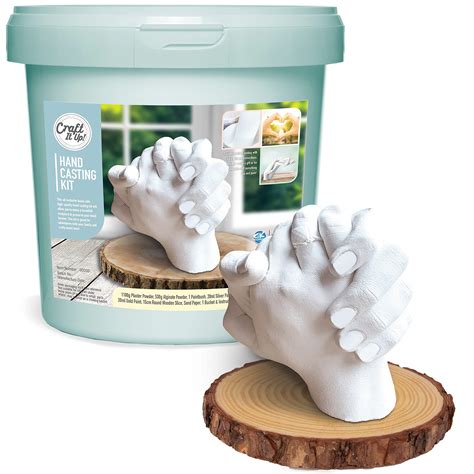 Buy Craft It Up Hand Casting Kit Diy Plaster Molding Sculpture Kit Hand Molds Casting Kit For