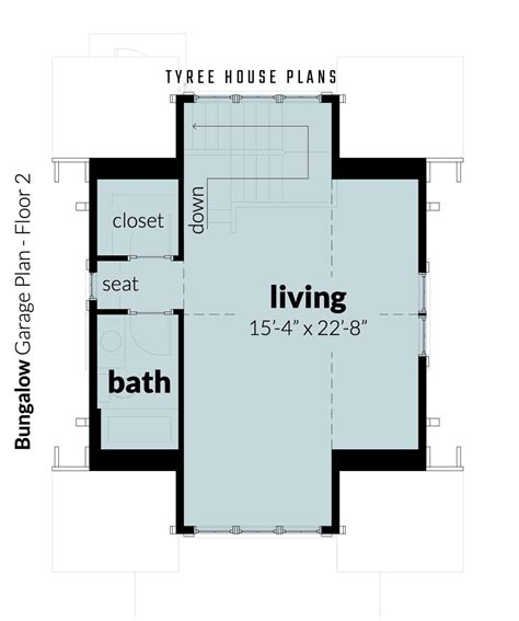 Bungalow Garage A Craftsman Garage Apartment By Tyree House Plans