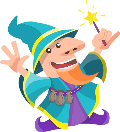 Magic Wizard Stick Free Vector Graphic On Pixabay