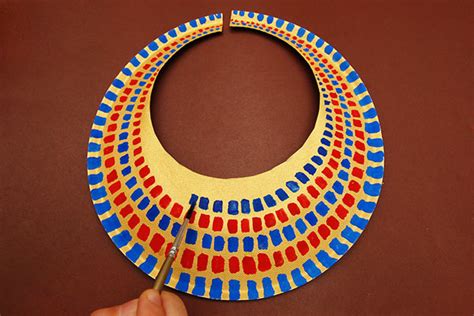 Ancient Egyptian Collar Kids Crafts Fun Craft Ideas