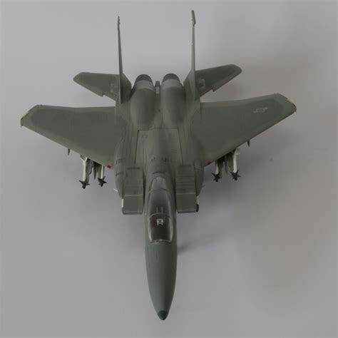 China Maunfactory Die Cast Alloy F15 Fighter Jet Model With Landing
