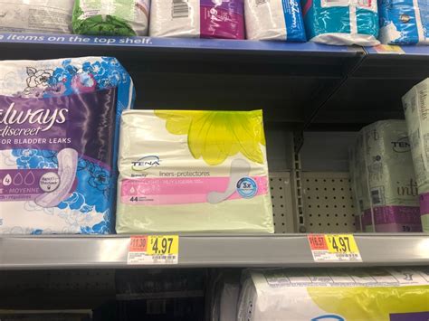 High Value 31 Tena Product Coupon Pads Only 199 At Target