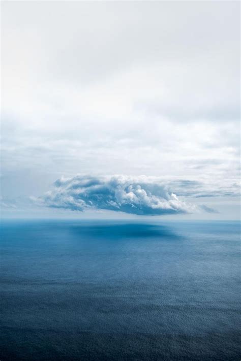 Wallpaper Day Horizon Sky Sea Cloud Porous For Hd 4k