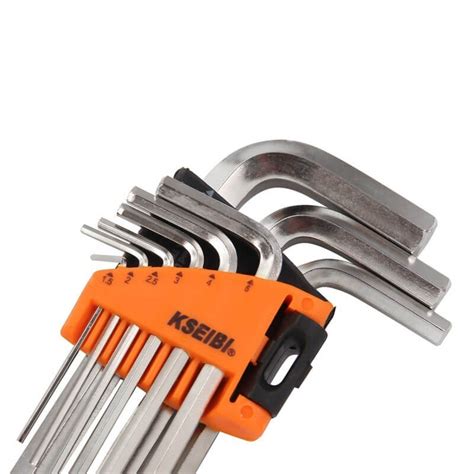 Hex Key Wrench Set Short 9 Pc Sockets And Wrenches Kseibi
