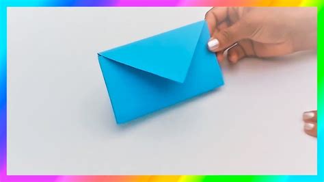 Cómo Hacer Sobres De Papel Sin Pegamento★ Origami★sobres Para Cartas