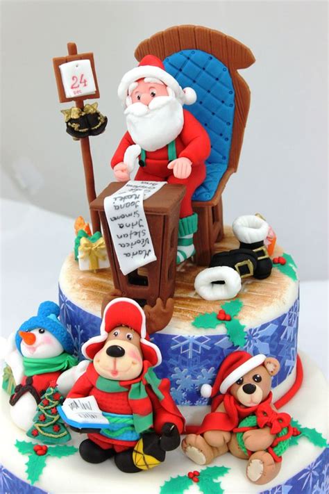 How the grinch stole an eighth birthday cake. 20 Best Santa Claus Cake Designs For Christmas - Christmas ...