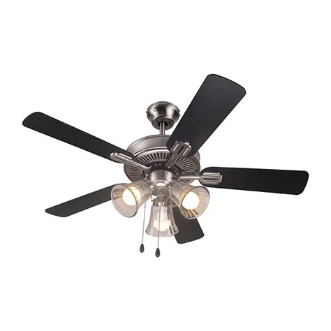 Commercial Cool 42” Contemporary Ceiling Fan With Lights Cools Up To