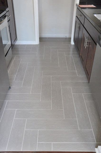 Righy Angle Herringbone Tile Floor By Lindsay Redd Design Love