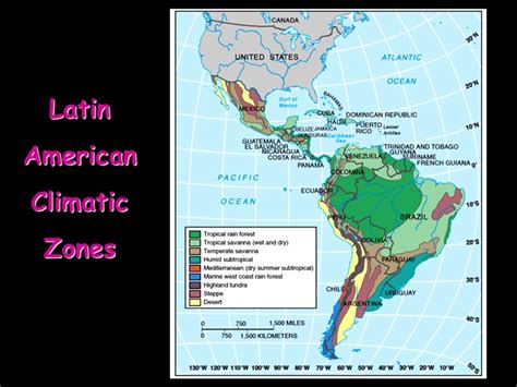 Latin America General Characteristic Plan Topography Climate Resources