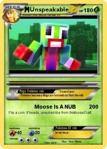 Printable minecraft coloring sheep spider id 9065 uncategorized. Pokémon Unspeakable 8 8 - Moose Is A NUB - My Pokemon Card