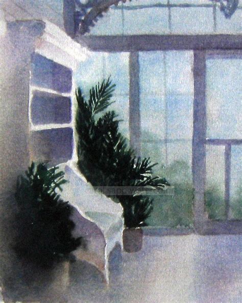 Cape May Porch Watercolor Archival Print Of Original Painting Porch