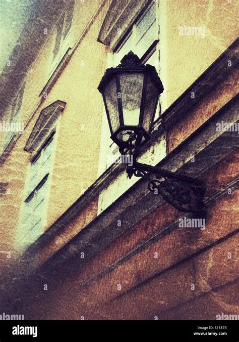 Old Vintage Street Light Stock Photo Alamy