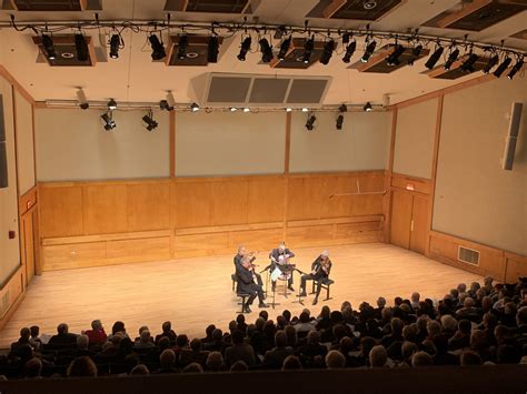 The Emerson String Quartet Impresses A Stony Brook Audience In A