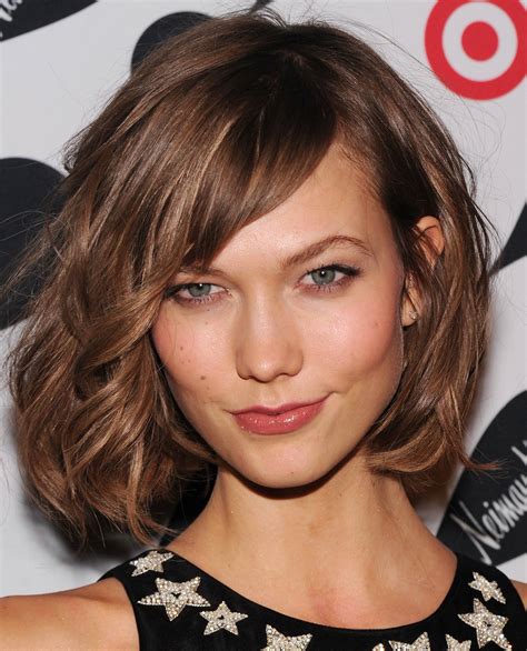 So if you have natural curls go for this iconic look. Medium Length Haircuts with Bangs and Layers - Women ...