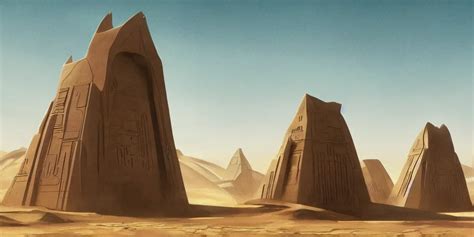 Dune City And Temples Of Arrakis Arrakeen Arab Ar Stable Diffusion