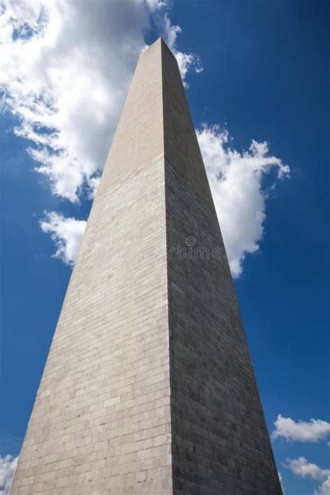 Obelisk Against The Blue Sky Washington Monument Stock Image Image